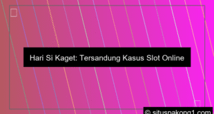 Hari Si Kaget Tersandung Kasus Slot Online Pelajar