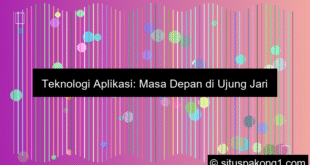 Teknologi Aplikasi