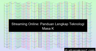 Teknologi Streaming